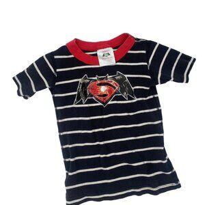 Hanna Andersson Superman Organic Cotton Pj Pajama top Shirt